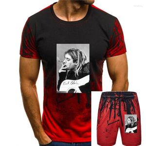 Survêtements pour hommes Kurt Donald Cobain T-shirt noir pour homme S-3XL