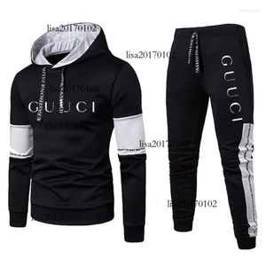 Trainingspakken voor heren Mode sweatshirtset Hoodies Sets Trainingspak 2-delige outfits Jogger Merk pak Mannelijke trui Winter streetwear kleding