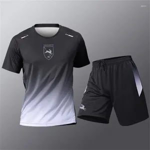 Suisses à parcours masculines Chadient Houstable Tennis confortable Sport Casual Outdoor Wear T-shirt Badminton pour femmes Vêtements en cours