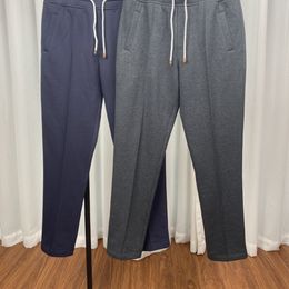 Survêtements pour hommes Pantalons pour hommes Automne et hiver Brunello Haute qualité Coton tricoté Casual Pantalon de survêtement Cucinelli