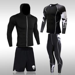 Agasalhos masculinos de compressão para esportes, roupas de academia, roupas de treino, treino, jogging, conjunto de esportes, corrida Rashguard, agasalho masculino 230707