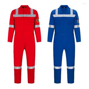 Heren trainingspakken heren brandvertragende kleding mannen lassen veiligheid vlam hoog zicht reflecterende coverall werkkleding werken