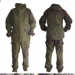 Heren Trainingspakken Gorka-3 Militair Uniform Combat Suits Plus Size Russische Standaard Heren Shirt Broek Waterproof205h