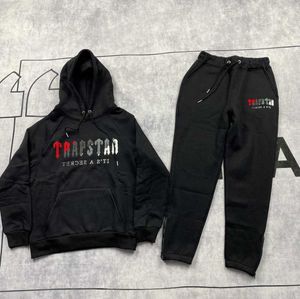 Survêtements Hommes Hommes Femmes Couleur Flocage À Capuche Sweat Costume Trapstar Polaire Ensemble Sweat À Capuche Vêtements Sweat Trapstar Loisirs tendance 665ess