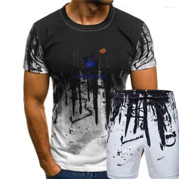 Survêtements pour hommes T-shirt graphique pour hommes - T-shirt sérigraphié Call Of The Wild T-shirt Elk imprimé à la main Vêtements pour hommes