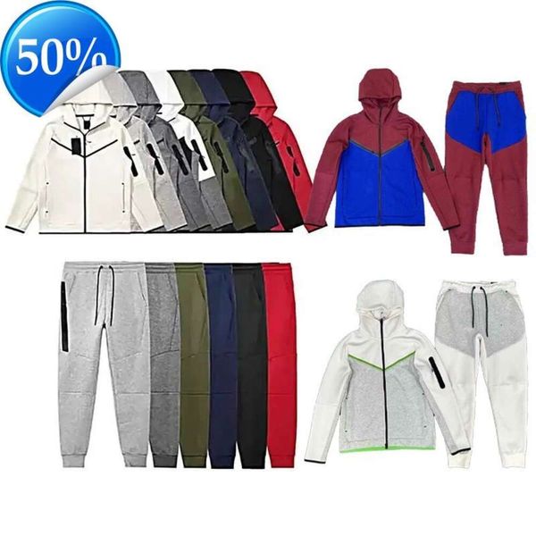 Survêtements pour hommes Pantalons de sport pour hommes Sweats à capuche Tech Fleece Designer Vestes à capuche Space Pantalons en coton Femmes Manteaux épais Bas Hommes Joggers Running Quality Jumper