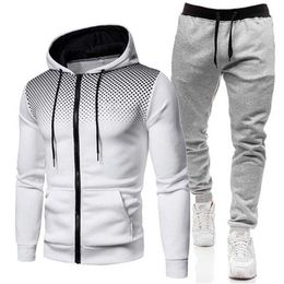 Survêtements pour hommes Costume de sport pour hommes Nouvelle collection automne et hiver Pantalon à capuche Harajuku Casual Sportswear Survêtement de marque G221010