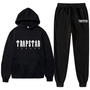 Heren Trainingspakken Heren Trainingspak Trend Capuchon 2-delige set Hoodie Sportwear Jogging Outfit Logo Herenkleding