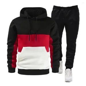 Tracksuits voor heren heren tracksuit slijtage streep hoodies zweetwedstrijden 2 -delige set 2024 mode hoogwaardige herfst winter luxe casual joggen