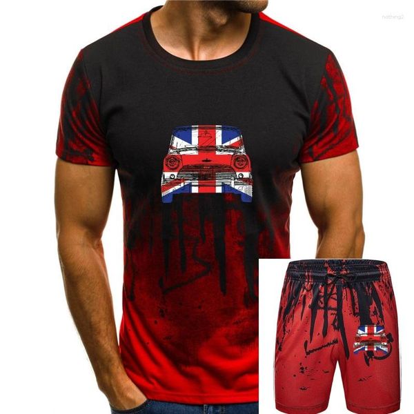 Chándales para hombre Mini Cooper S Camiseta Classic Car Show Of Britain Union Jack 1275cc Hombres