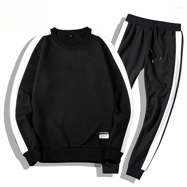 Survêtements pour hommes Moleton Masculino manteaux hommes 2PC vêtements d'extérieur ensembles de sport hommes sweats ensemble vêtements pantalons à capuche grande taille