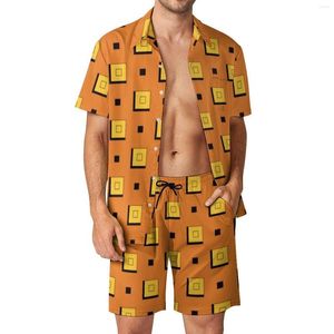 Heren Trainingspakken Narancia Ghirga Geïnspireerd Mannen Sets Jojos Bizzare Adventures Shirt Set Streetwear Vakantie Shorts Grafisch Pak 2 Stuk