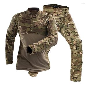 Contailles de survêtement masculines Vêtements de travail de paintball Combat Camouflage Shirts Cargo Pants Pantal