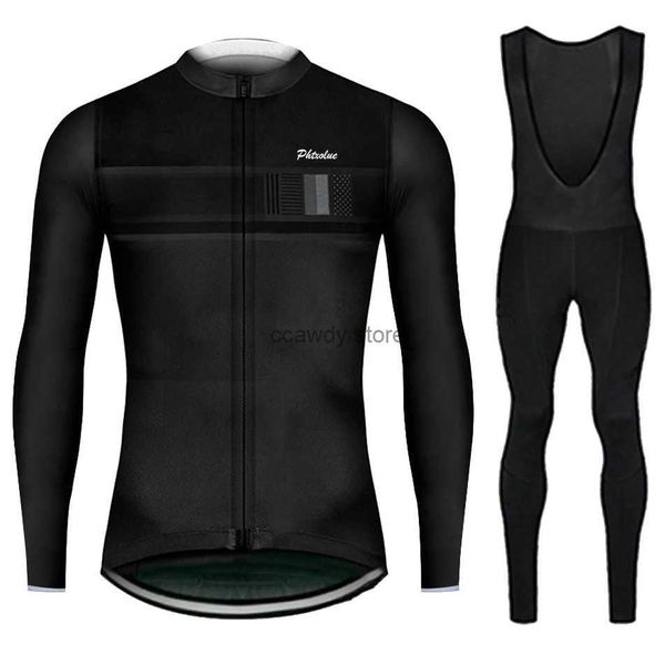 Chándales para hombres Phtxolue Invierno Térmico Fece Long Seve Ciclismo Set Hombres Mountain Bike Ropa Bicyc Jerseys Ropa Maillot Ropa CiclismoH24125