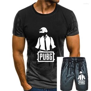 Survêtements pour hommes Pubg Tshirt Playerunknowns Battlegrounds Gaming Tees Gamers T Shirt Cartoon Men Mode unisexe