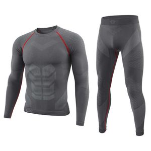 Survêtements pour hommes sous-vêtements sans couture ensemble nouveau sport fitness yoga ensemble hiver chaud course randonnée vélo tactique long John sous-vêtements chauds Z0224