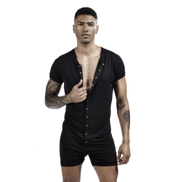 Survêtements pour hommes Sous-vêtements amincissants Body Shaper Corset Button Top Shapewear Faja Hombre Tight Shirt Body Hommes Solid Vest 230419