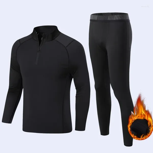 Les survêtements masculins Sport Running Set Set Gym Autumn Long Pantal