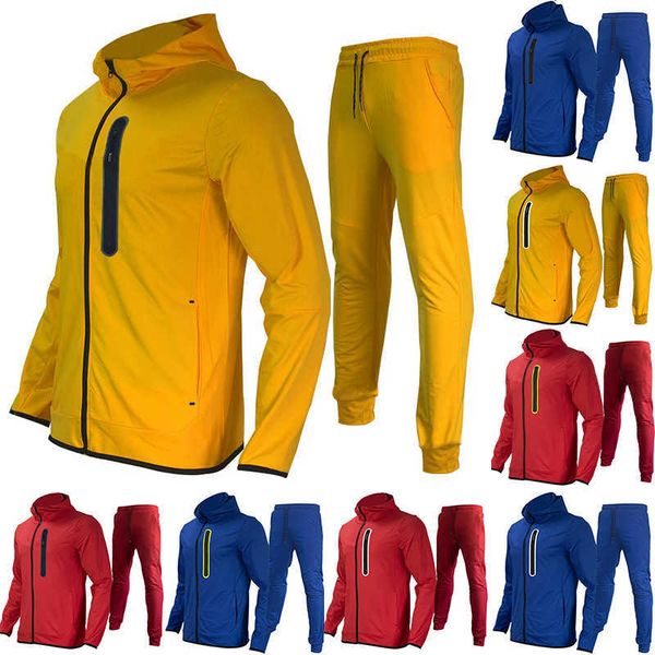 Survêtements pour hommes Sweat à capuche SS Designer pour femmes épaisses Polaire technique pour hommes Pantalons de jogging Sportswear Sweat serré sportwear camo Survêtements à cordon de serrage lâche Pantalons de survêtement