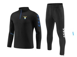 Survêtements pour hommes SS Lazio Mens Outdoor Costumes d'entraînement de haute qualité Adultes Demi-zippée Respirant Fans de sport légers VersionFSVN