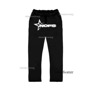 Survêtements pour hommes Streetwear NOFS Y2K 2 pièces Ensemble Mens Hip Hop Lettre Imprimer Sweat à capuche Sweat-shirt Pantalon de survêtement Pantalon décontracté Sportswear 841