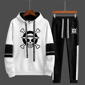 Tracksuits voor heren sweatshirt set hoodiesesweatpants tracksuit stuk outfits jogger bodempak mannelijke pullover hoodie s mannen g221010