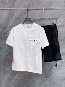 Suits-survêtement masculins T-shirts shorts en deux pièces Switshirts Fashion Mens Tshirts pour femmes