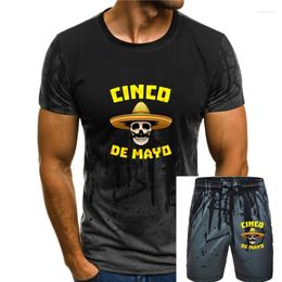 Tracksuits voor heren taco's tequila t-shirt Mexicaans eten drinken t-shirt zwart-navy voor mannen-vrouwen unisex los fit T-shirt