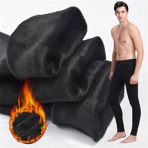 Tracksuits voor heren thermisch ondergoed voor mannen winter lange johns dikke fleece leggings slijtage bij koud weer grote size xl tot 6xl 220926