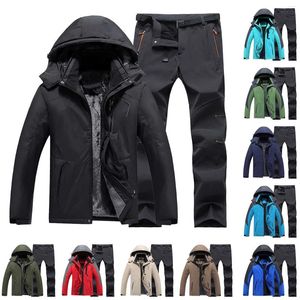 Chándales para hombre Chaquetas y abrigos de invierno Pantalones aislados de gran tamaño Conjunto de chaleco para hombre Trajes de graduación Tux