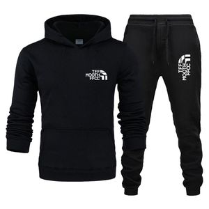 Survêtements pour hommes vêtements de sport décontractés pour femmes sweat à capuche en molleton et pantalon automne hiver survêtement de course haut bas sweat