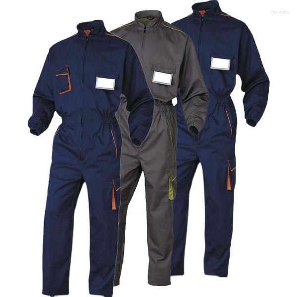Survêtements pour hommes combinaison de travail uniforme hommes combinaisons costume de soudage atelier de réparation de voiture vêtements de mécanicien