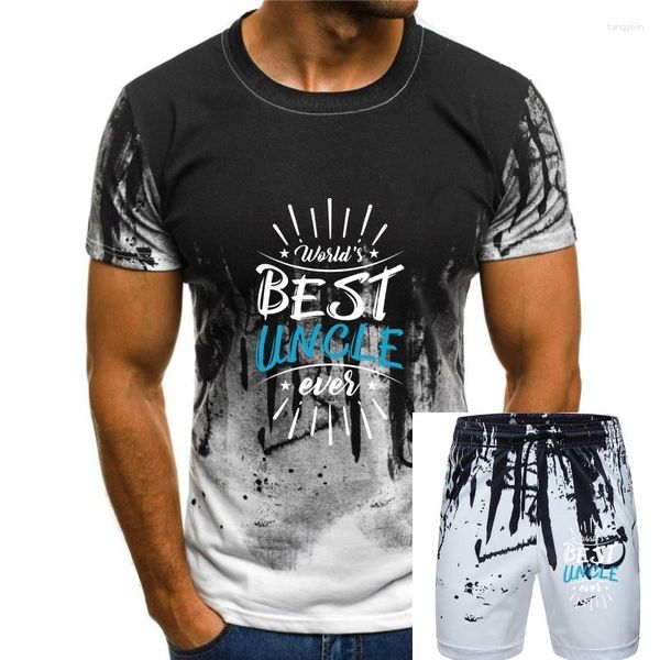 Chándales de los hombres Worlds Uncle T Shirt Family Cool Birthday Gift Present Tee Mens Top S - Xxl M Xl 2Xl 25Xl