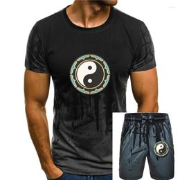 Mannen Trainingspakken Yin Yang Lotus T-shirt Top Chinese Symbool Meditatie Zen Spiritueel Welzijn 50Th 30Th 40Th Verjaardag tee