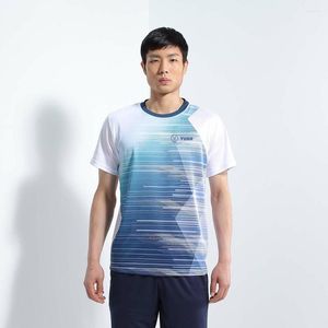 Survêtements pour hommes Yudx Hommes Light Year Line Set T-shirt en plein air Sports Fitness Mode Tennis de table Badminton Entraînement en deux pièces Séchage rapide