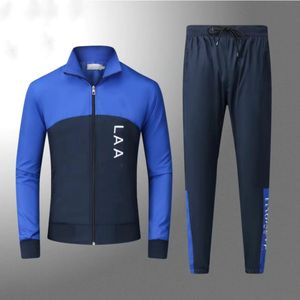 Tracksuits voor heren zip op hoodie pak hoodie ontwerper tech suit sportkleding casual mode france crocodile borduurwerk mannen passen trainingskleding uit