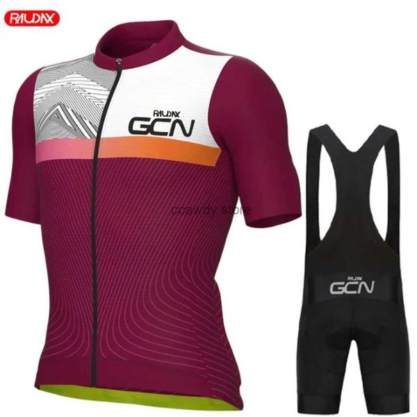 Survêtements pour hommesGCN Vêtements de cyclisme pour jeunes Breathab Top Bike Shirt Été Cyclisme Ciclismo VTT Vêtements d'équitation Triathlon SuitsH2421