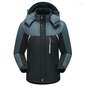 Herengeulcoats 2022 winter binnenste fleece waterdichte jas mannen vrouwen buiten windjack wandelen camping sking regen dikke thermische jas