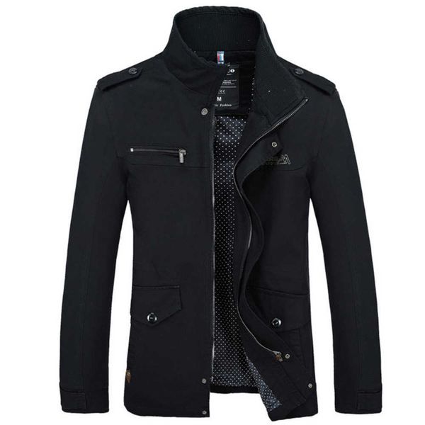 Männer Trenchcoats Marke Jacke Mode Mantel Herbst Casual Silm Fit Mantel Schwarz Bomber Männlich Lange Jacke M5xl 2302161yz5