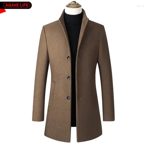 Trench coats busssiness vestes masculines surdimension