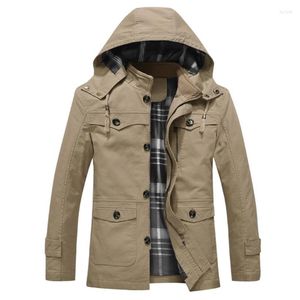 Heren Trench Coats Classics Men's Wind Breakher Jacket Fashion Commerce Hoge kwaliteit jas