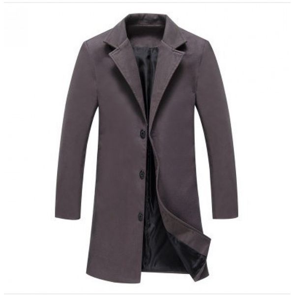 Trenchs pour hommes Vestes de créateurs Femme Mode Coupe-vent Veste Casual Slim Turtle Neck Trench Coats Luxe Classique Manteaux d'extérieur Top