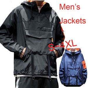 Heren trenchcoats Mode Sport Waterdichte jas Pullover Capuchon Windjack Outdoor Soft Shell 230912