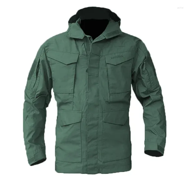 Trench Coats M65 Camouflage Vêtements masculins Us Us Tactical Windbreaker Sweat à sweat de terrain Veste de terrain Casaco Masculino