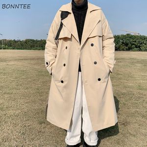 Trenchs de Hommes Hommes Automne Doux Mode Streetwear Beau Outillage Baggy Ulzzang Vêtements Décontractés Japonais Élégant Coupe-Vent Mâle Ins 230904