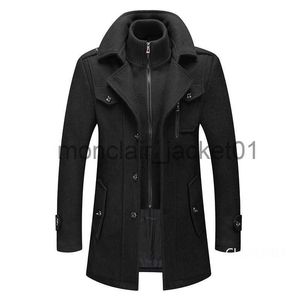 Gabardinas para hombres Gabardinas de cachemira para hombres Chaquetas de invierno Abrigos Mezclas de lana Alta calidad Nuevos abrigos de invierno Gabardinas informales de negocios para hombres 4 J230920