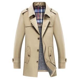 Hommes manteau hiver épaissir veste Blazer affaires décontracté coupe-vent vêtements d'extérieur hommes vêtements