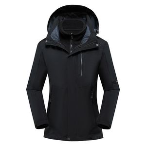 Herengeuljagen lente winter jas mannen vrouwen unisex casual windjager ritssluiting dikke dikke capuchon jassen bergbekleding kleding ski