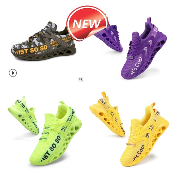 Chaussures décontractées tendance pour hommes chaussures de sport surdimensionnées chaussures de course colorées confortables GAI colorées légères loisirs nouveauté mignonne belle couleur bonbon arc-en-ciel