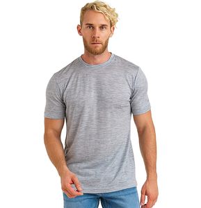 Camisetas para hombres 100 camisetas de lana merino para hombre Sport Sport Lightweight Base Clawer camisa de gran tamaño transpirable 230810